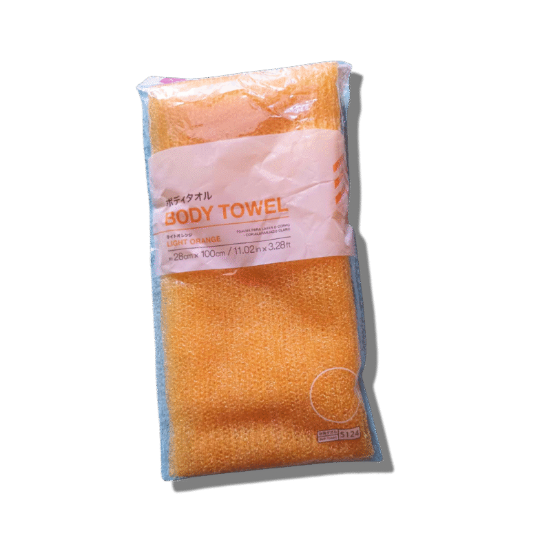 Daiso-Hard-Bath-Towel