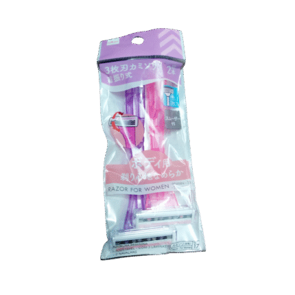 Daiso 3-Blade Disposable Razors for Women