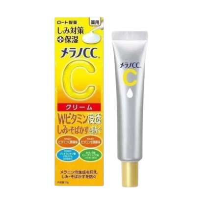 Rohto Melano CC Medicated Whitening spot removal vitamin CMoisturizing Cream 23g
